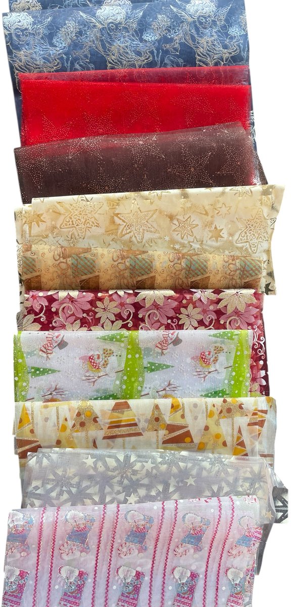 Creapop stof kerst 2 10 x 1 meter