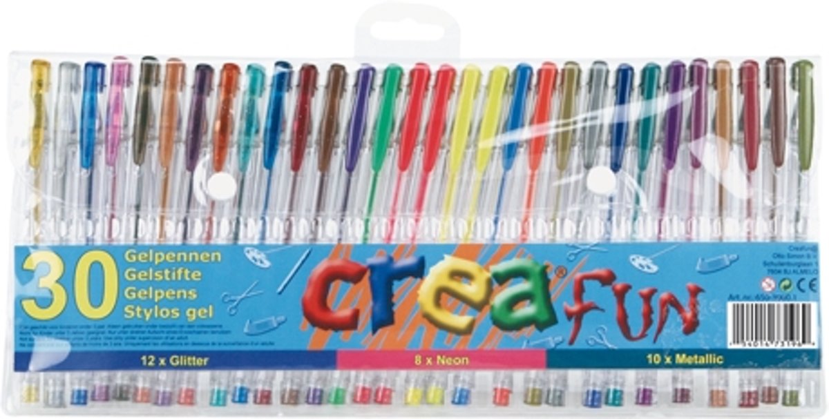 Gelpennen 30 Stuks