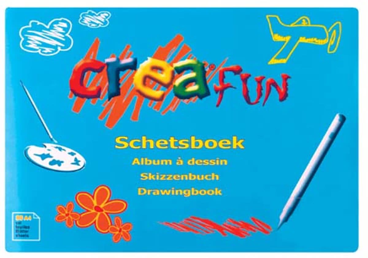Schetsboek A4 Creafun