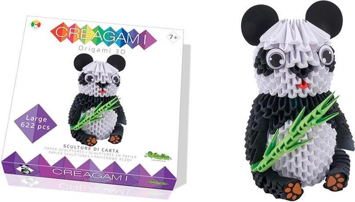 Creagami Origami 3d Set Panda 657-delig