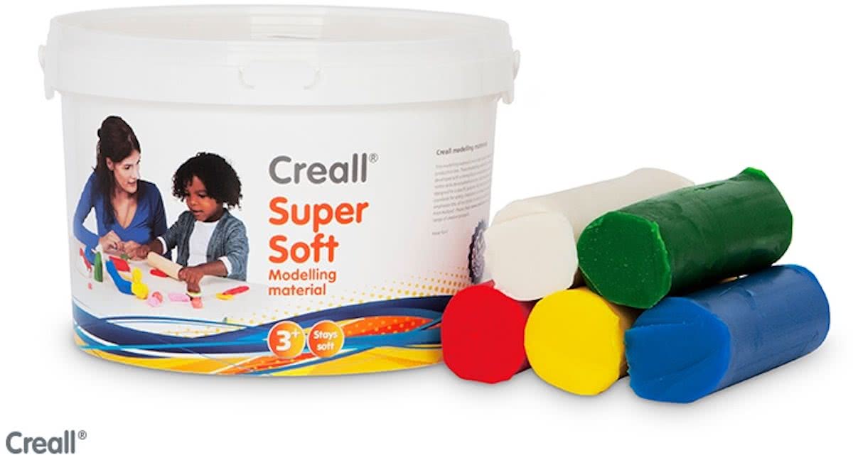 Creall Super Soft - 1750gram - 5 kleuren
