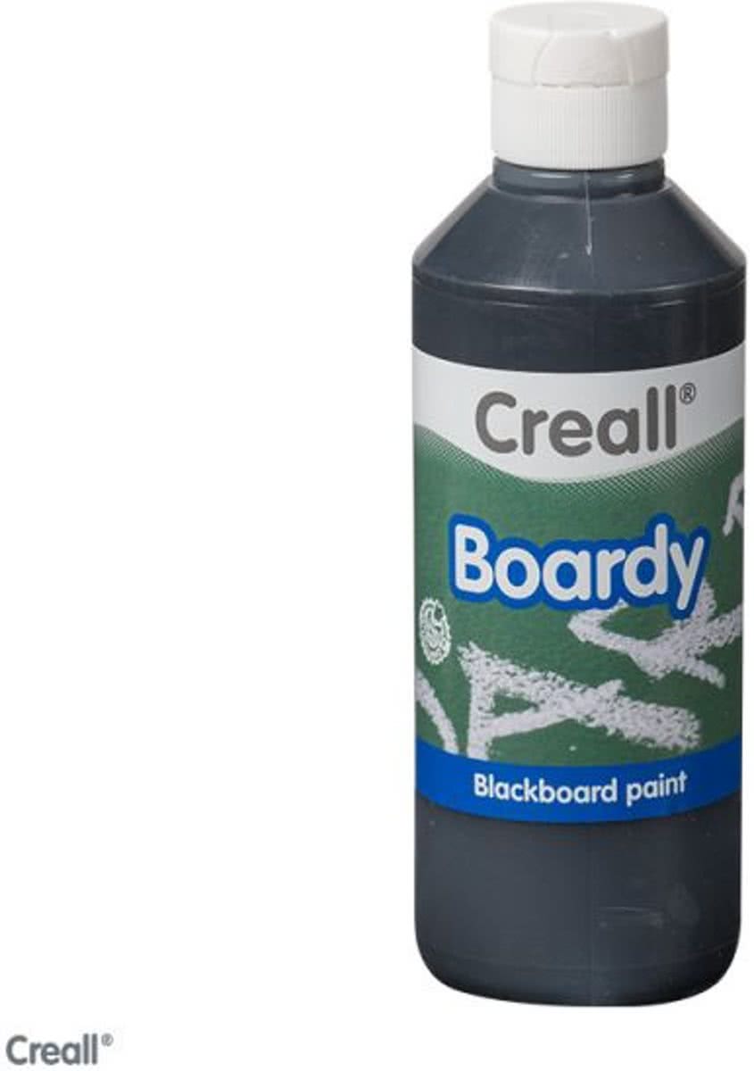Creall boardy schoolbordverf 250 ml zwart