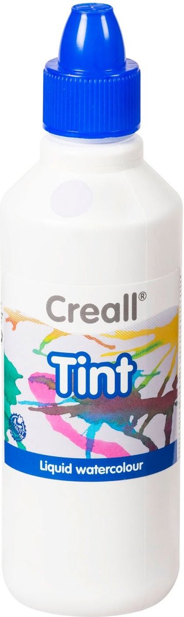 Creall waterverf wit 500ml - plakkaatverf voor kinderen en creatief schilderen.