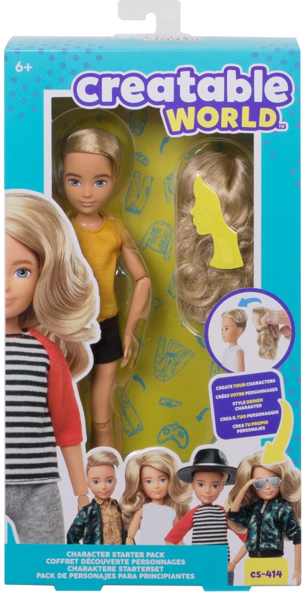 Creatable World Character Starter Kit 5 Blonde - Genderneutrale Pop