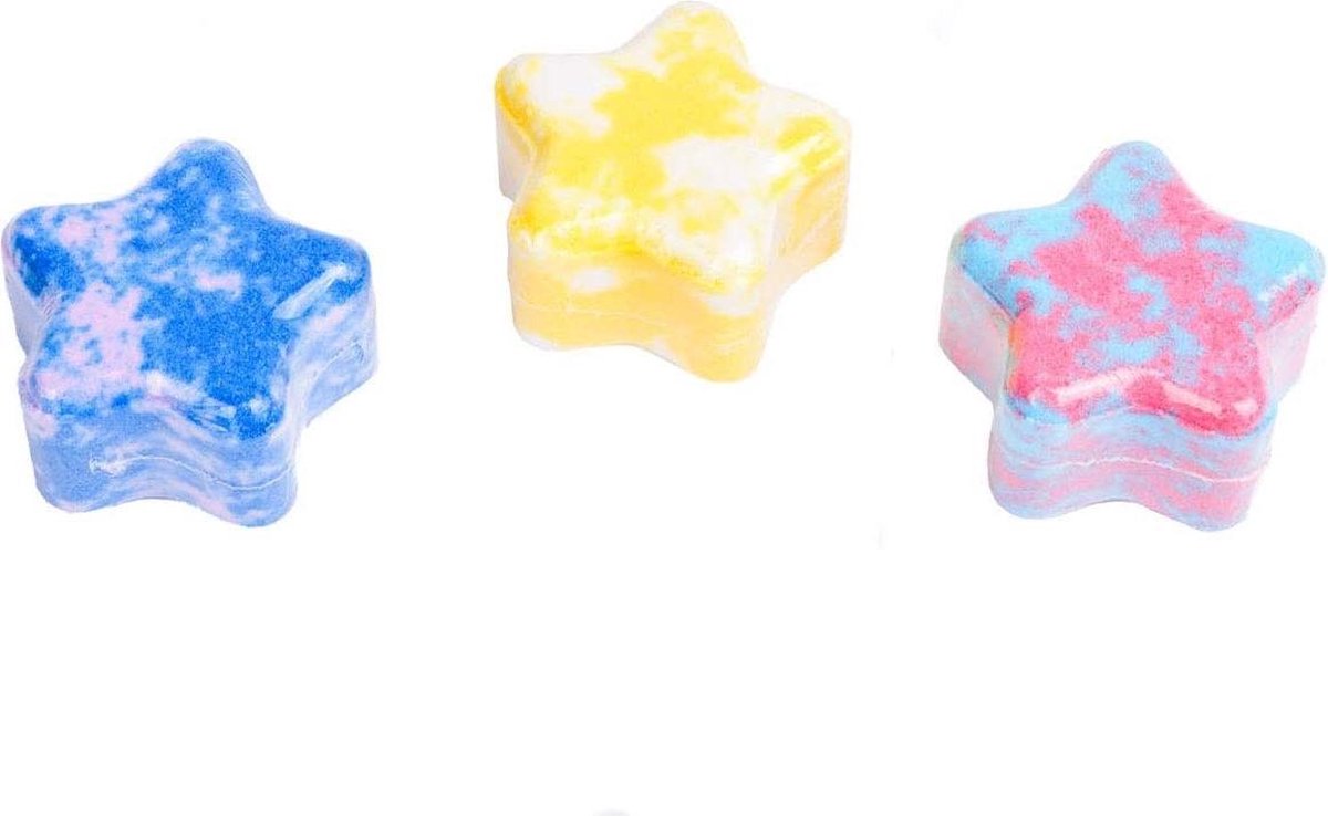 Create It! Bruisballen Ster Junior Zout/mineralen 3-delig