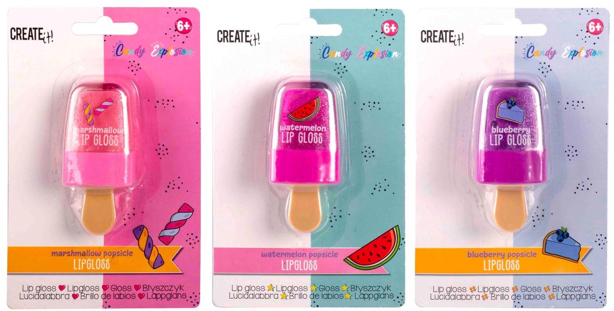 Create It! Candy Explosion Lipgloss IJslolly