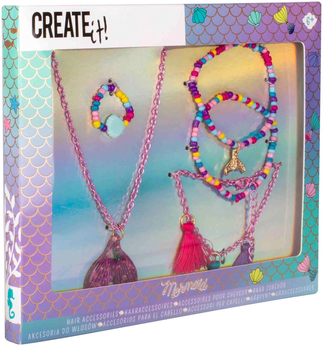 Create It! Mermaid Beauty Fashion Set 5-delig