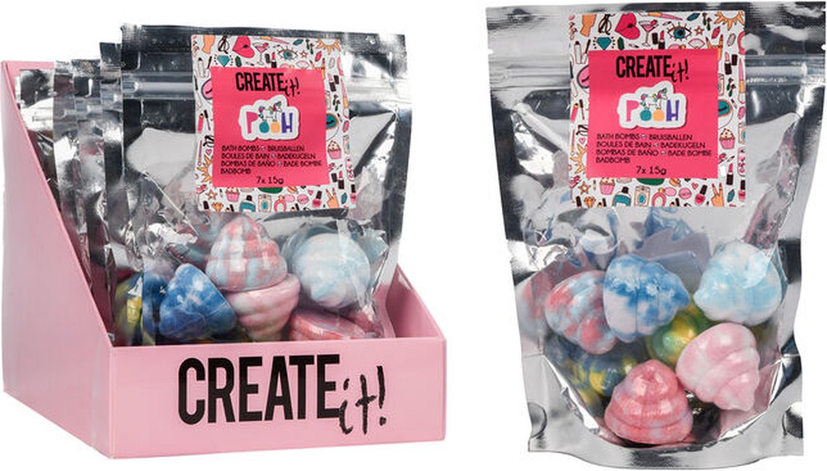   Bruisbal mini unicorn pooh 7 pack