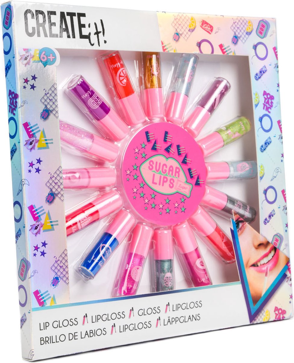 create it! mini lipgloss
