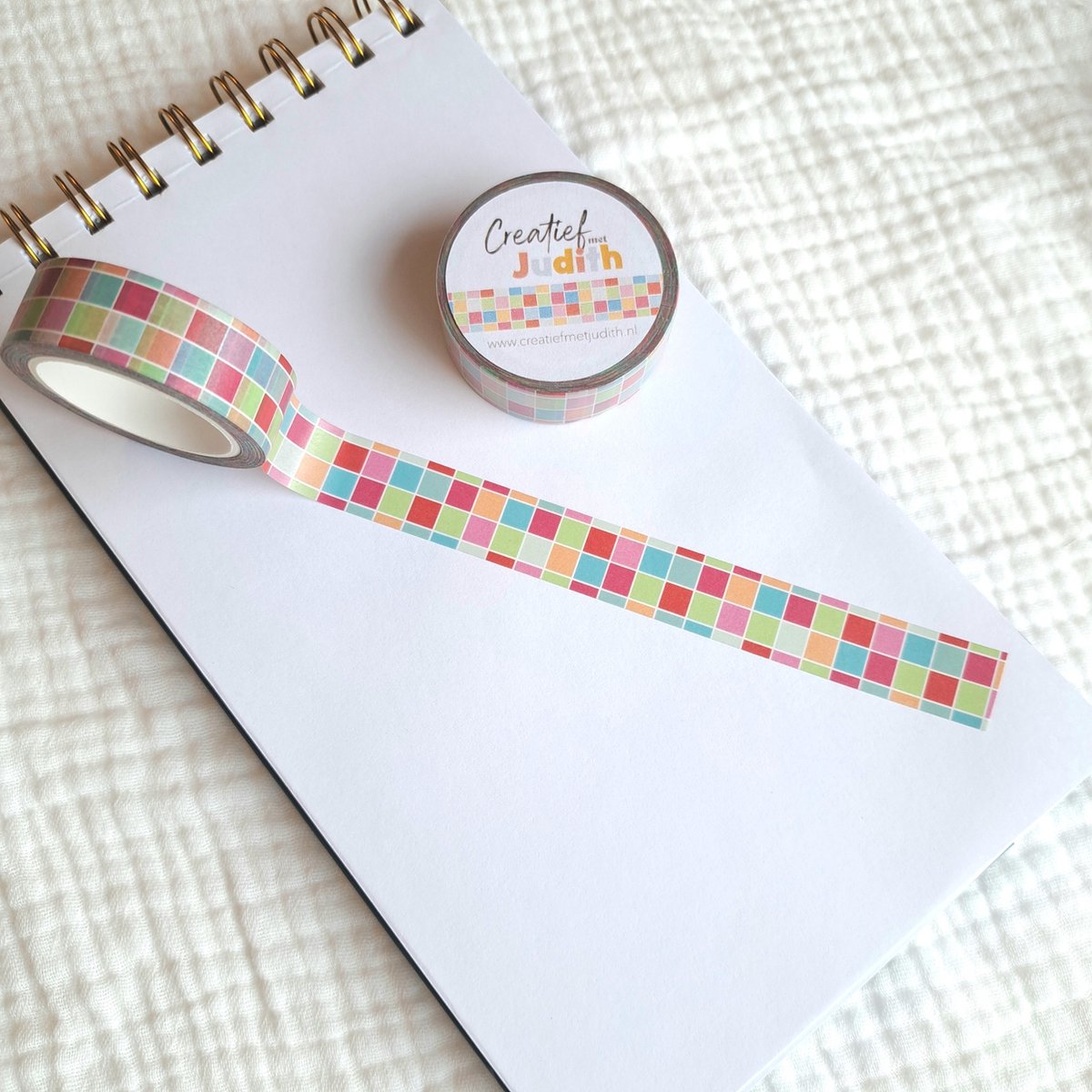 Bullet Journal washi tape - Grid kleur - Planner Agenda washi - Washi tape - 10 meter - Scrapbook stickers - Deco stickers - volwassenen en kinderen