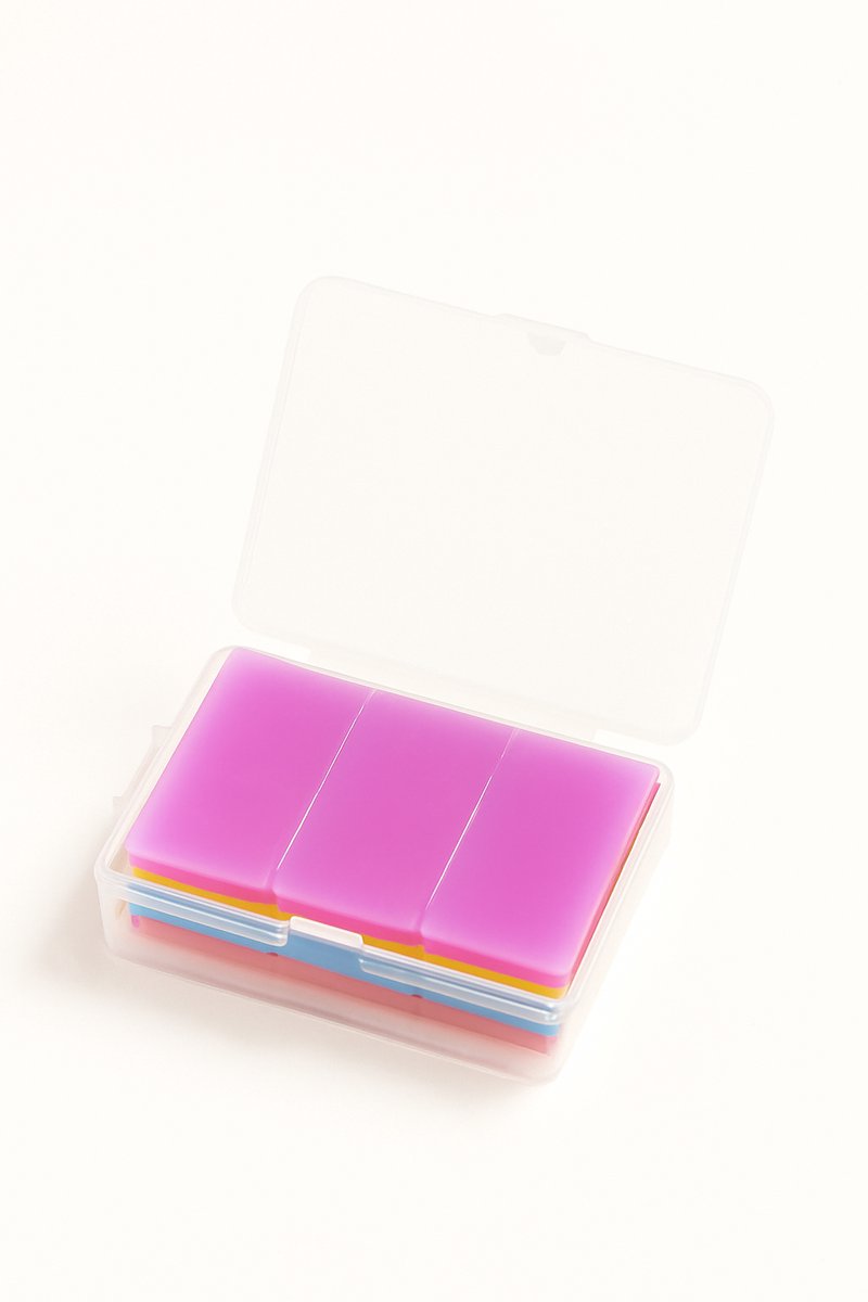 Diamond painting - wax - lijm - 32 stuks - multi colour - in bewaardoosje - diamond painting accesoires