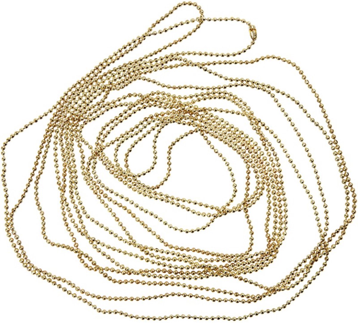 CC Balletjesketting 1,5 mm Goud 1,5 m
