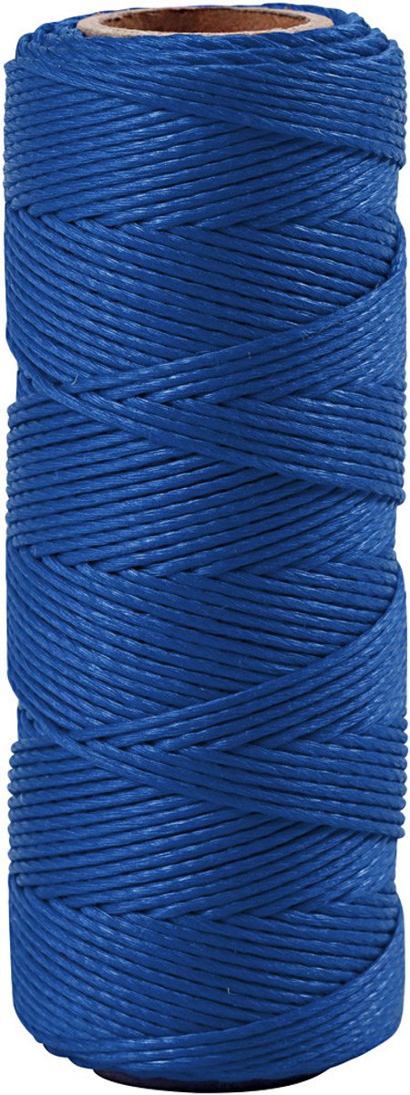 CC Bamboekoord 1 mm Blauw 65 m
