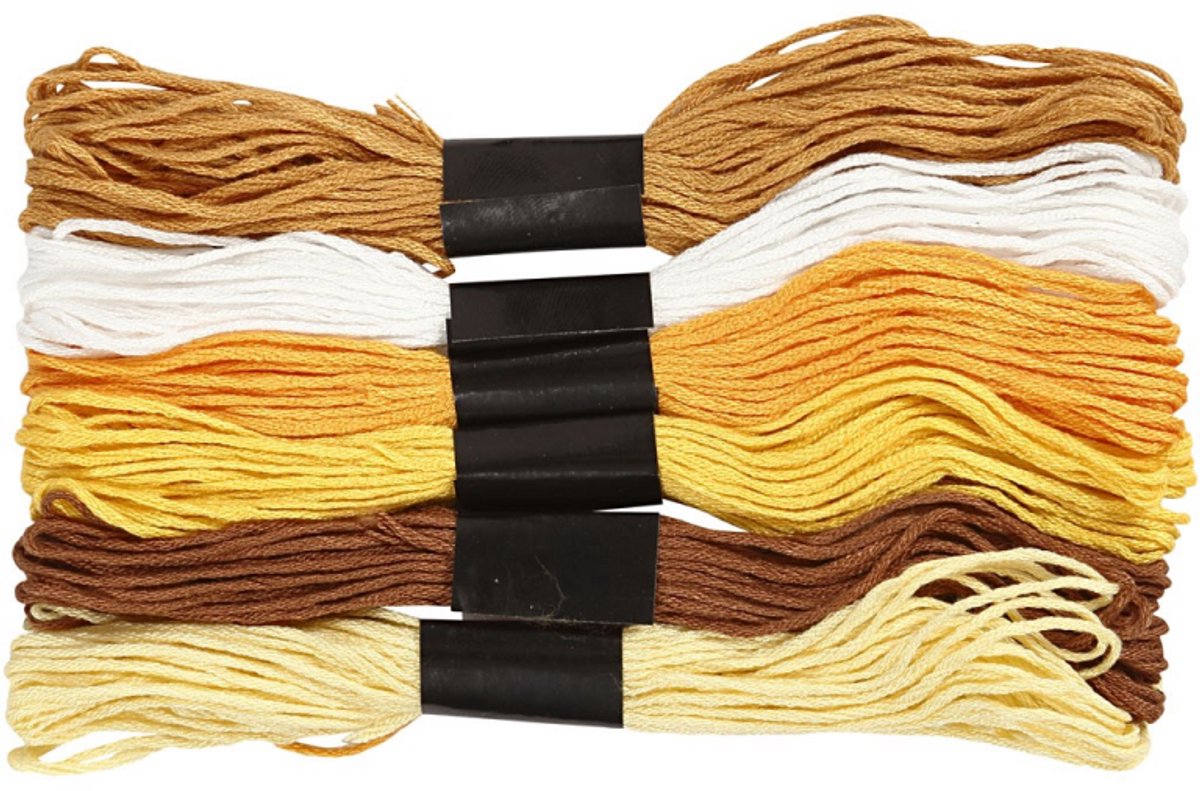 CC Creotime Borduurgaren 1 mm Goud 6 stuks