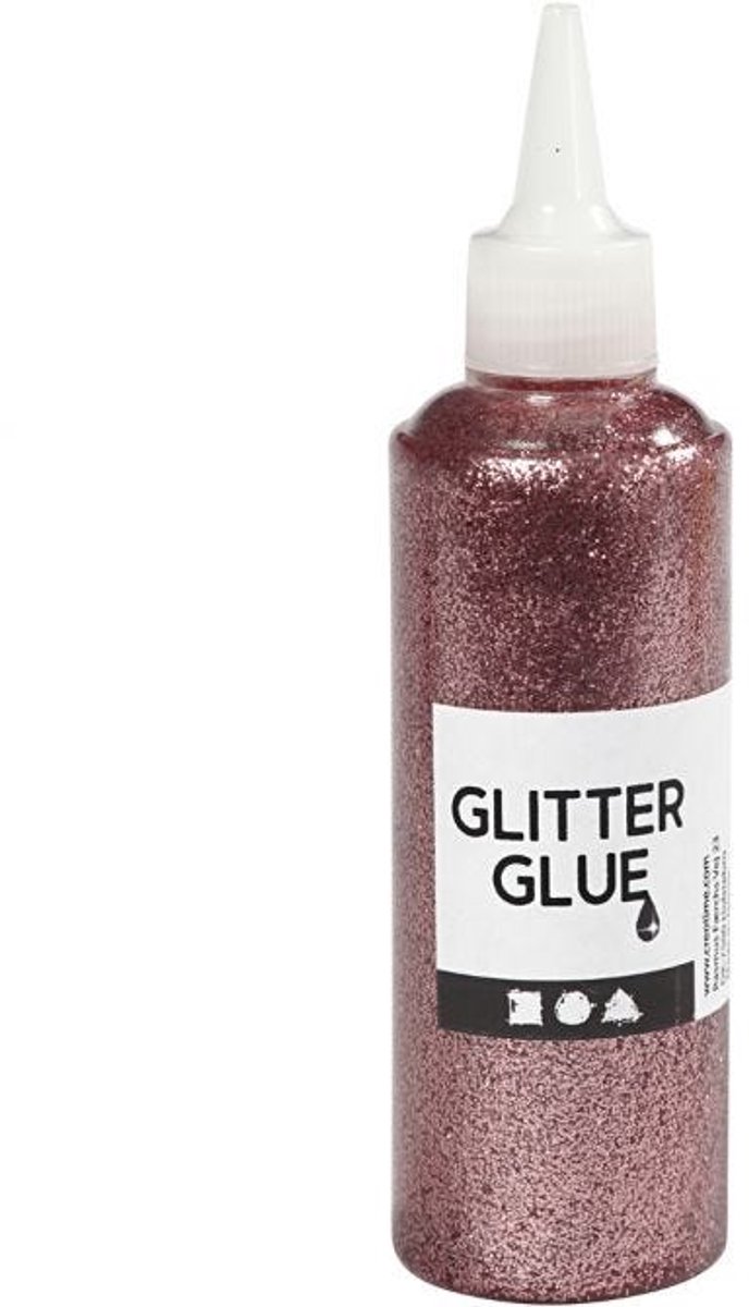 CC Glitterlijm 118 ml Lichtroze