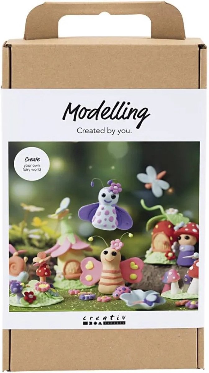 CC Hobbyset Boetseren Elfje van Pastelkleuren