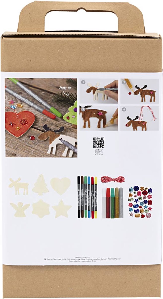 CC Hobbyset Kerstdecoratie Kleuren