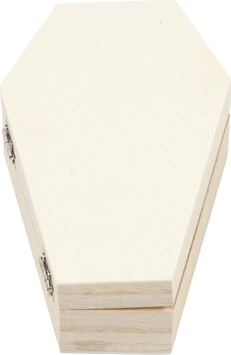 CC Houten Doodskist met Magnetisch Slot 18x10x4 cm