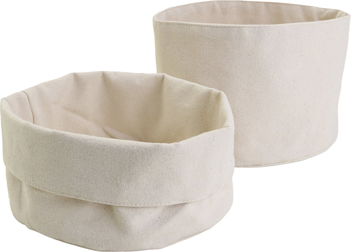 CC Katoenen Mand 20 cm 10 stuks