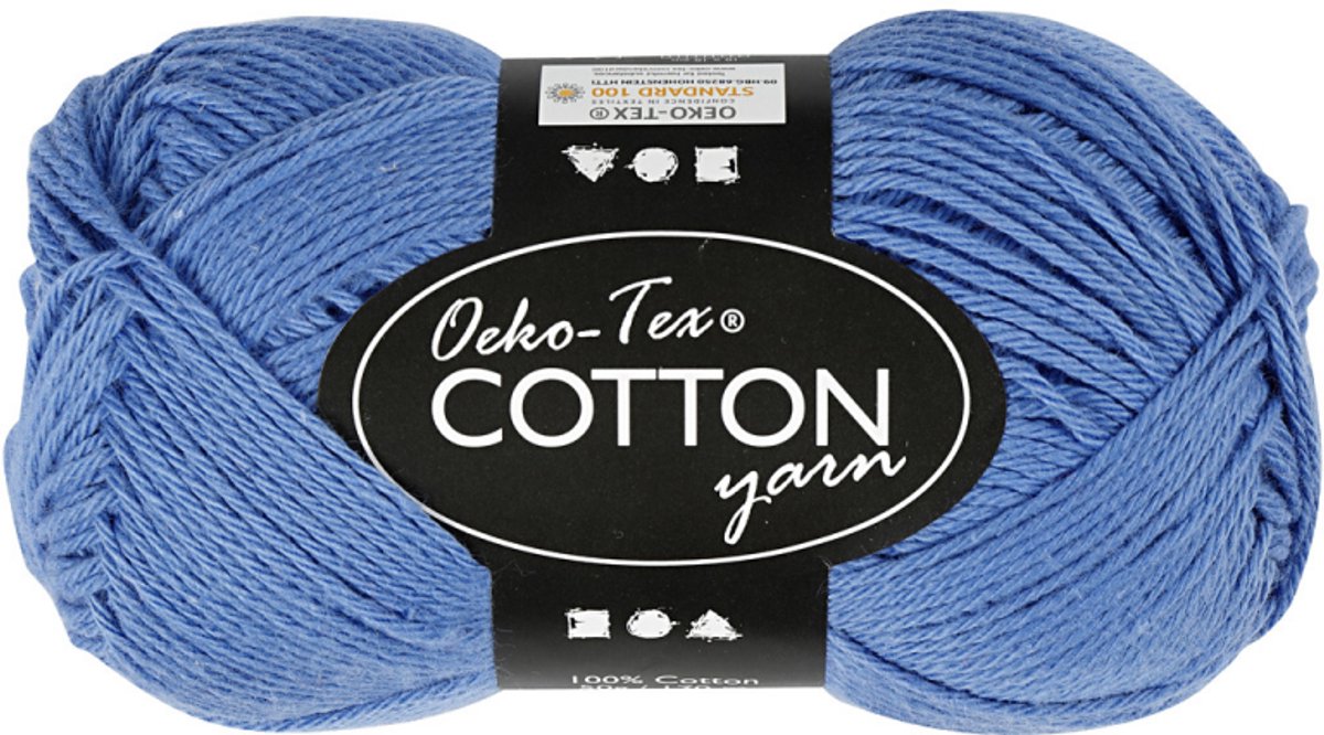 CC Katoengaren 8/4 50gr Blauw