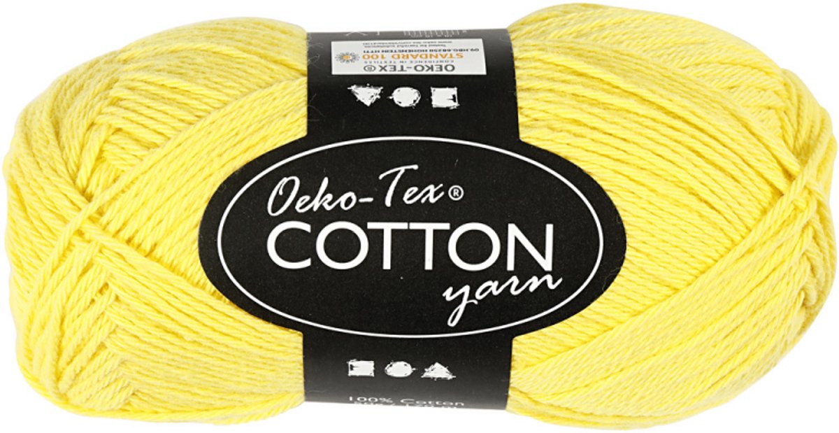 CC Katoengaren 8/4 50gr Geel