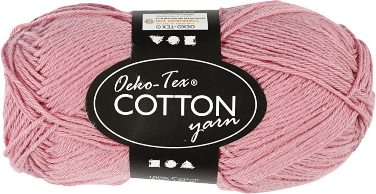 CC Katoengaren 8/4 50gr Licht Roze