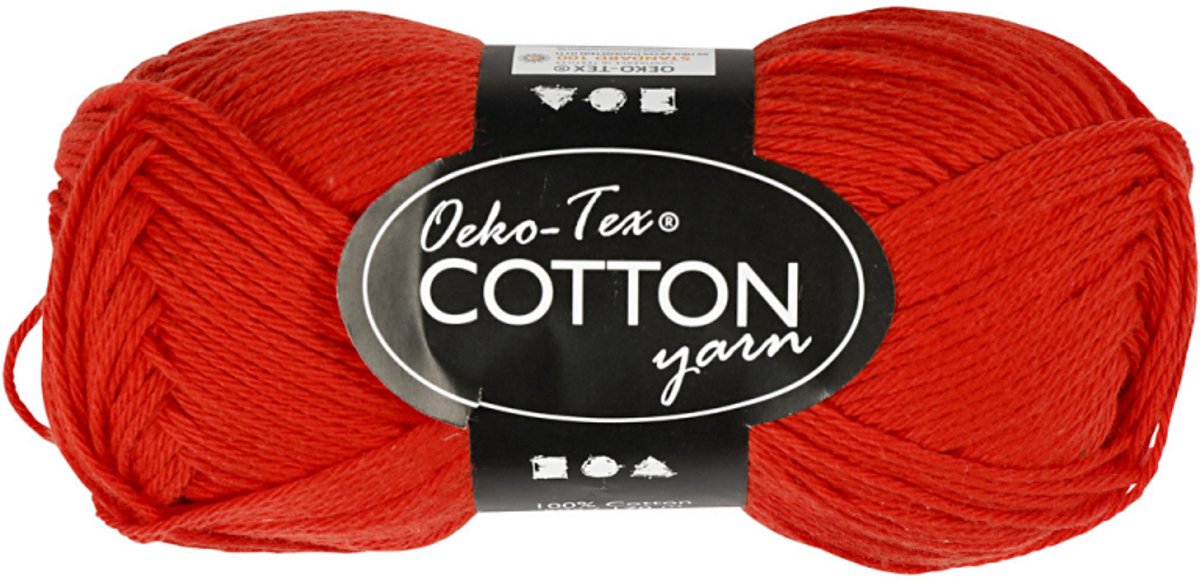 CC Katoengaren 8/4 50gr Rood