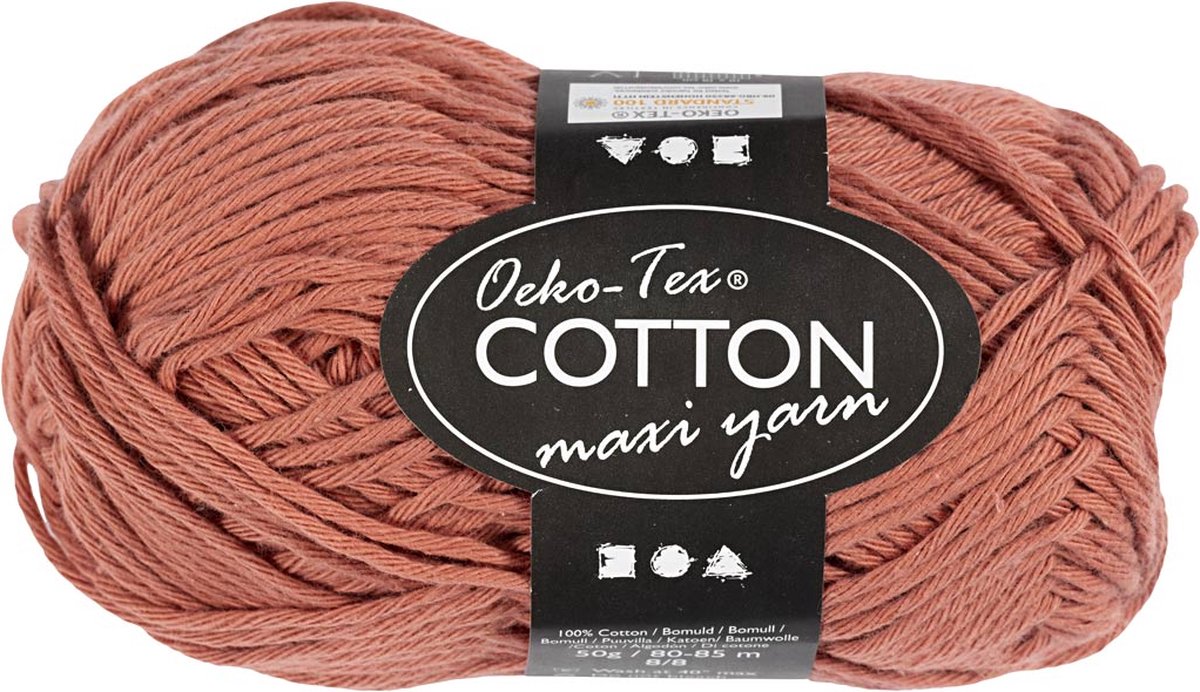 CC Katoengaren 8/8 50 gr - Terracotta