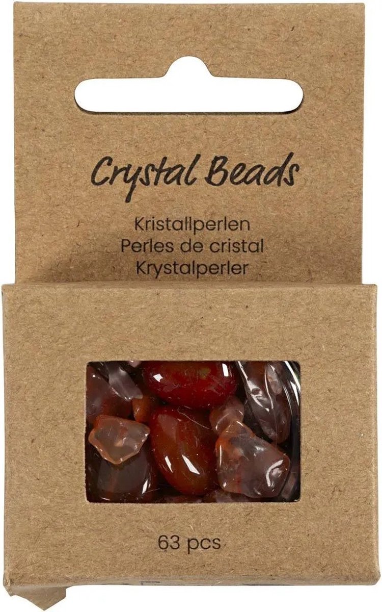 CC Kristallen Kralen Aventurien Koraal 63 Stuk