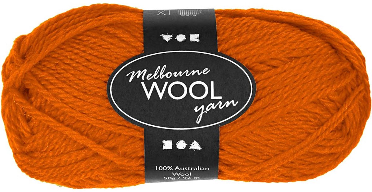 CC Melbourne Wolgaren 50gr Oranje