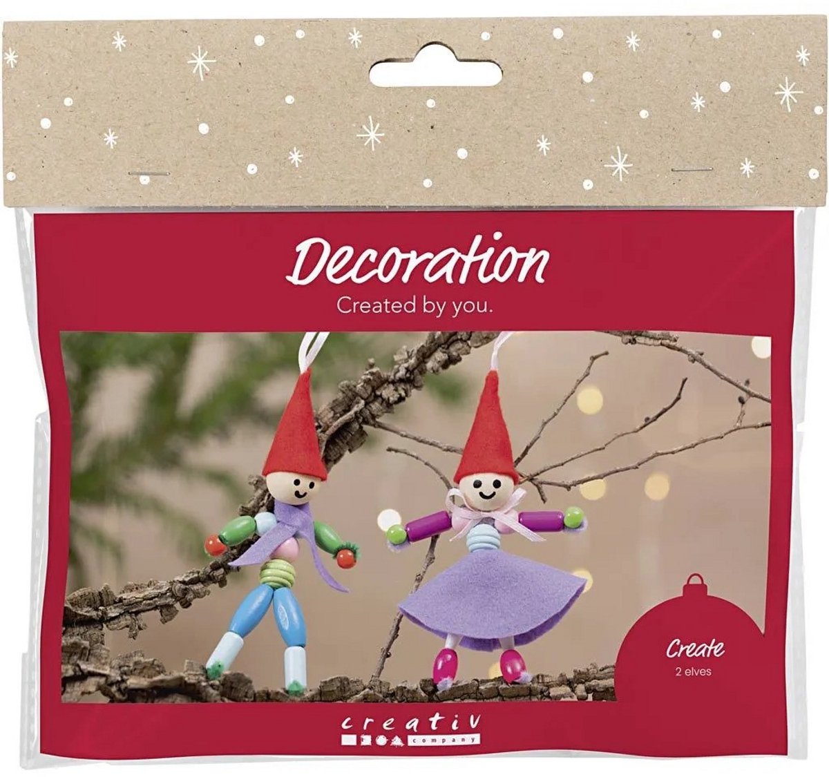 CC Mini Hobbyset Decoratie, Kerstkabouters