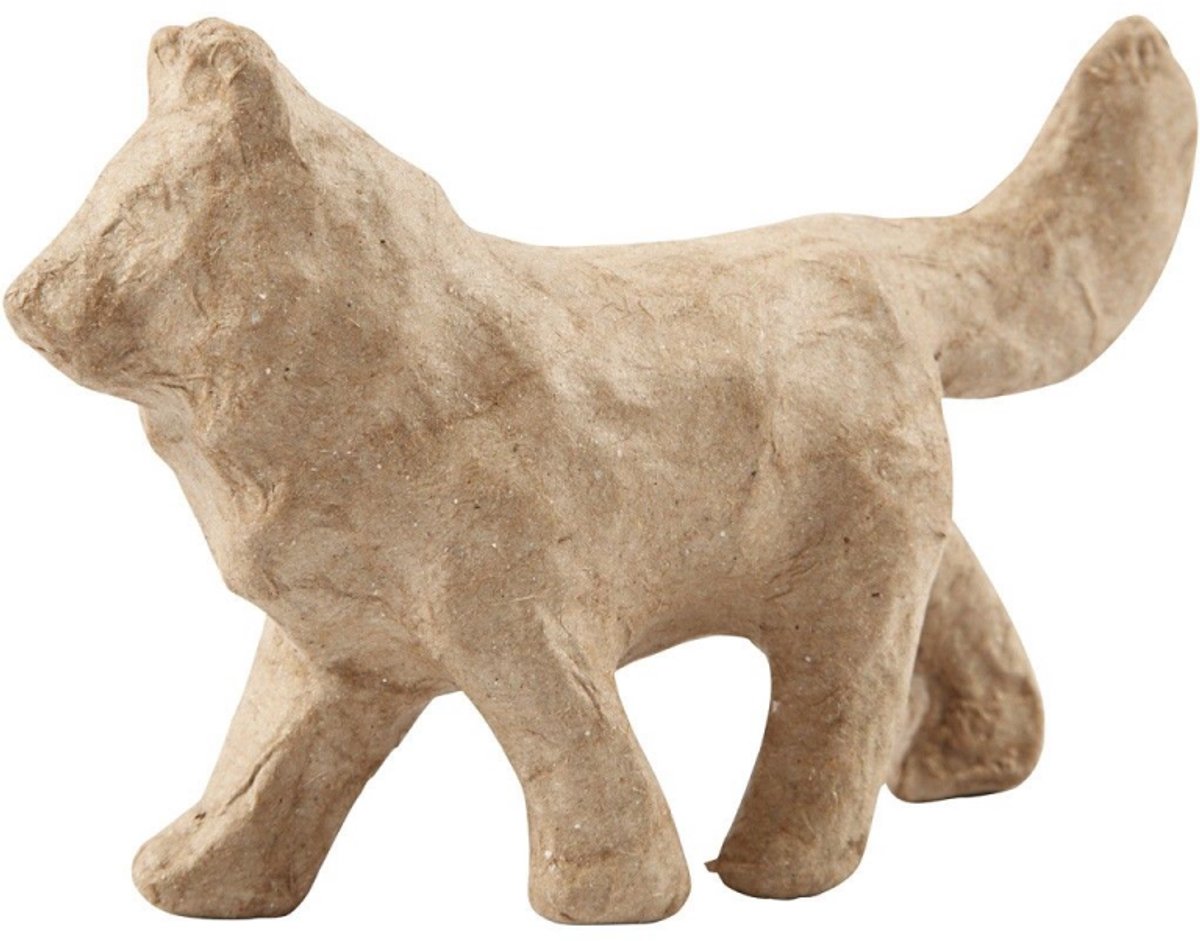 CC Papier Maché Hond 8x11,8 cm