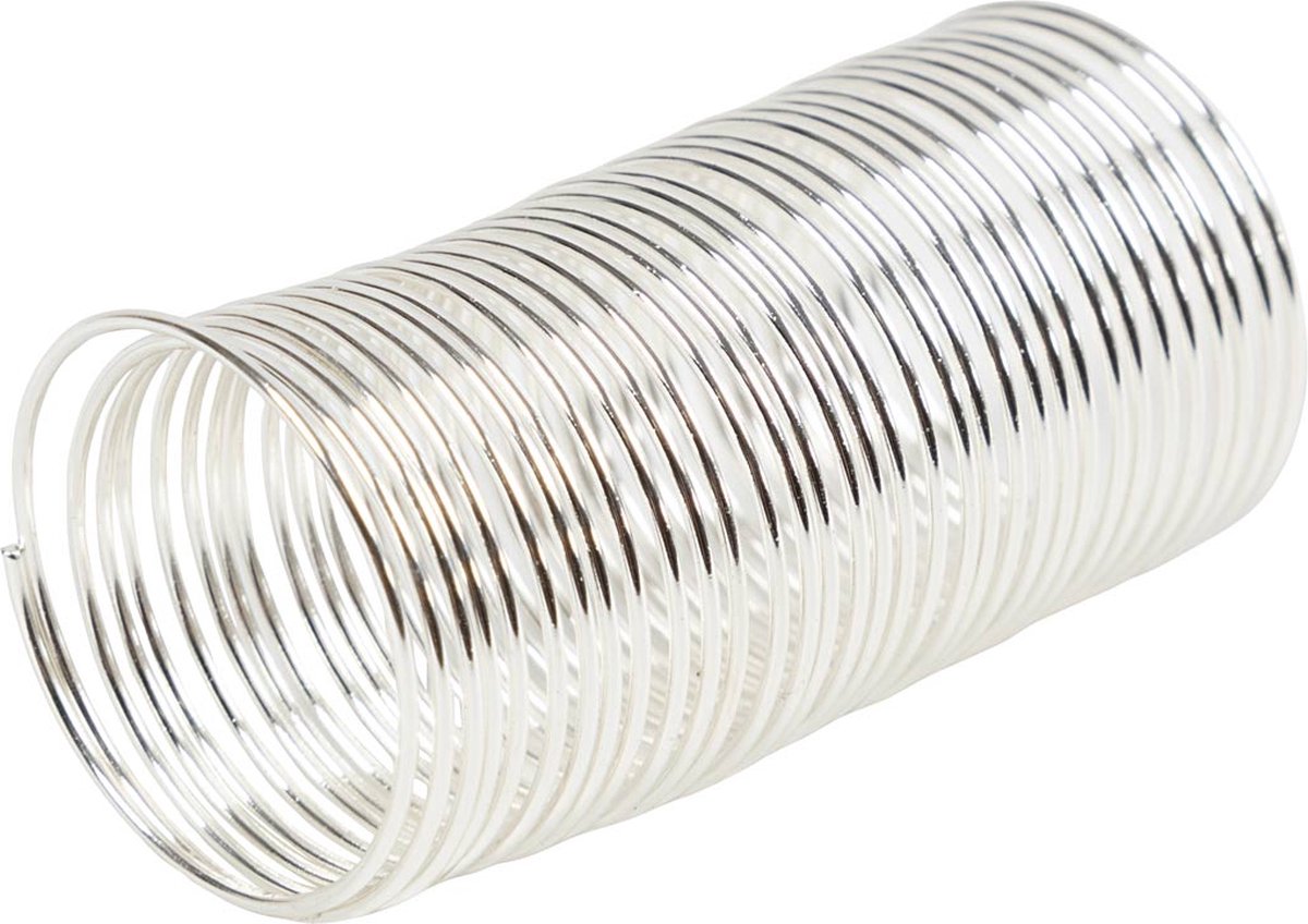 CC Sieradendraad 1 mm Zilver 2,5 m