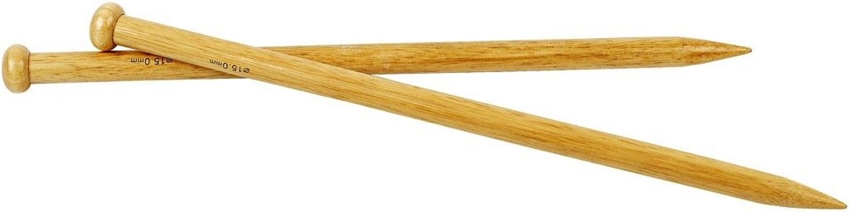 Creativ Company 42294 Eenpuntige breinaald Hout breinaald