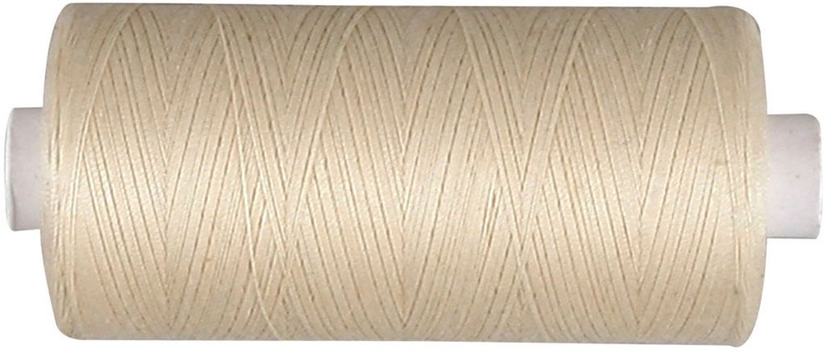 Creativ Company naaigaren katoen off-white 1000m - sterk garen.