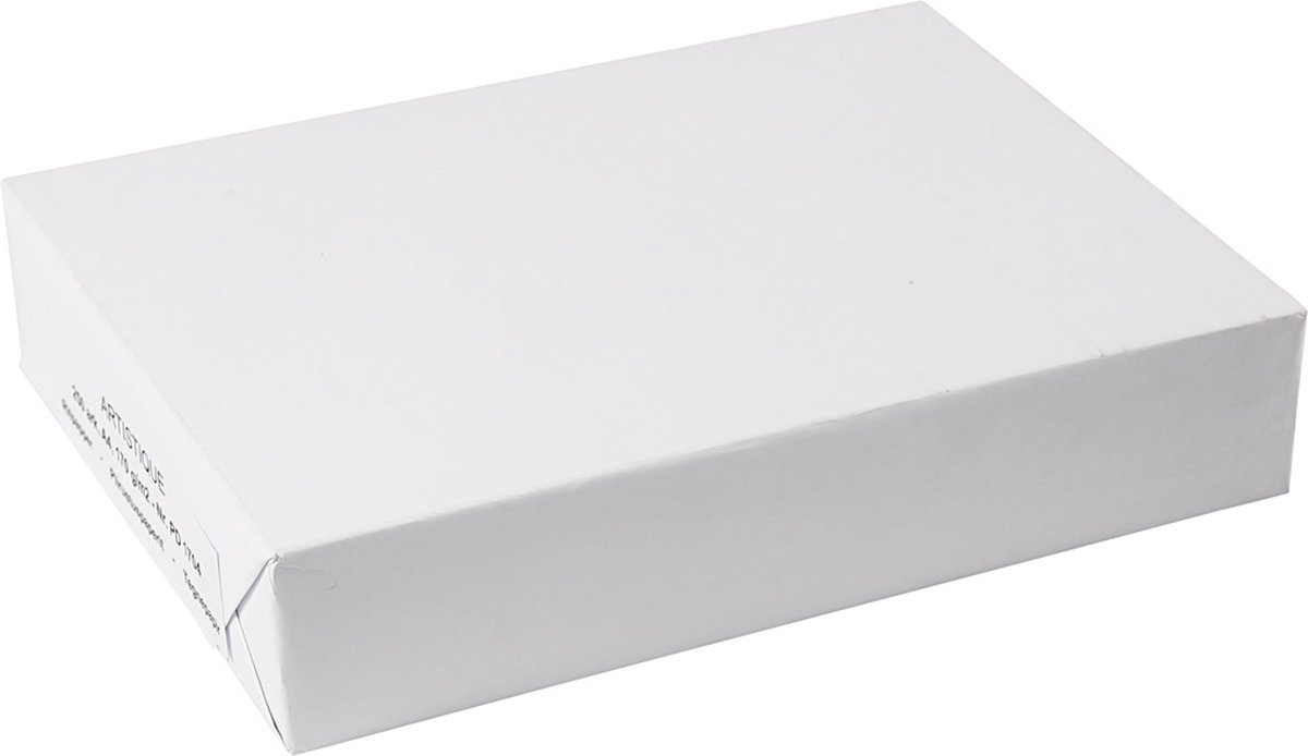 Creativ Company tekenpapier wit A4 190gr 250 vellen - hobby papier.