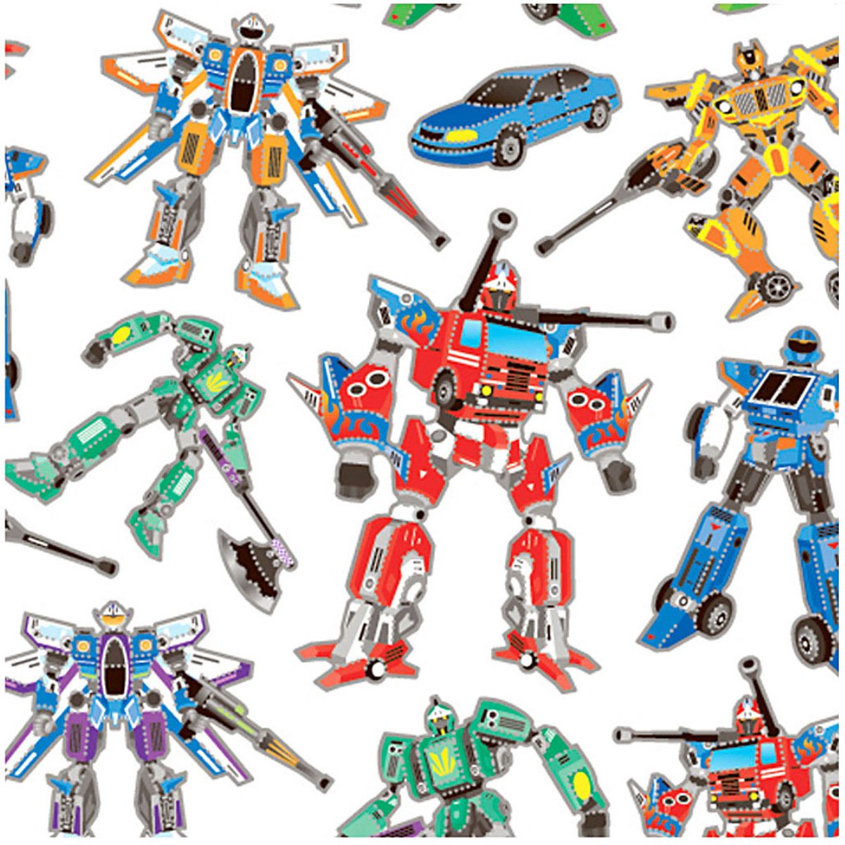 Stickers vel 15x16 5 cm circa 19 stuk transformers 1vel