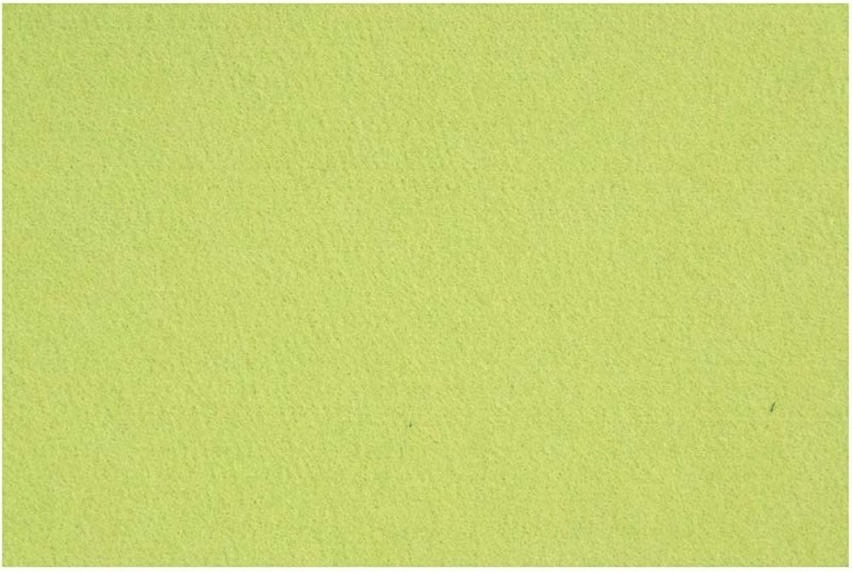 Vilt - Hobbyvilt - Lichtgroen - DIY - Hobby & Naai Projecten - 42x60cm - Dikte 1mm - 1 vel