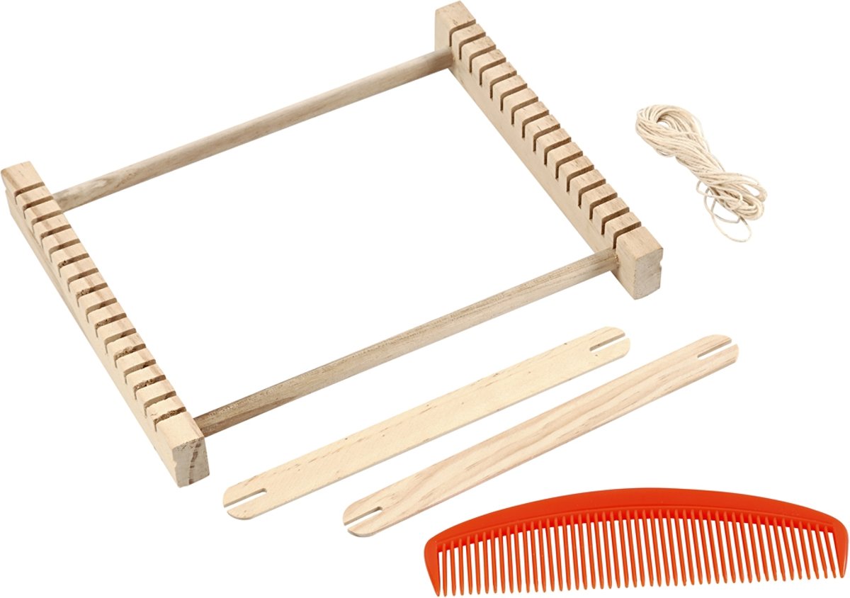 Weefraam, afm 26,5x24 cm, h: 4 cm, 1 stuk