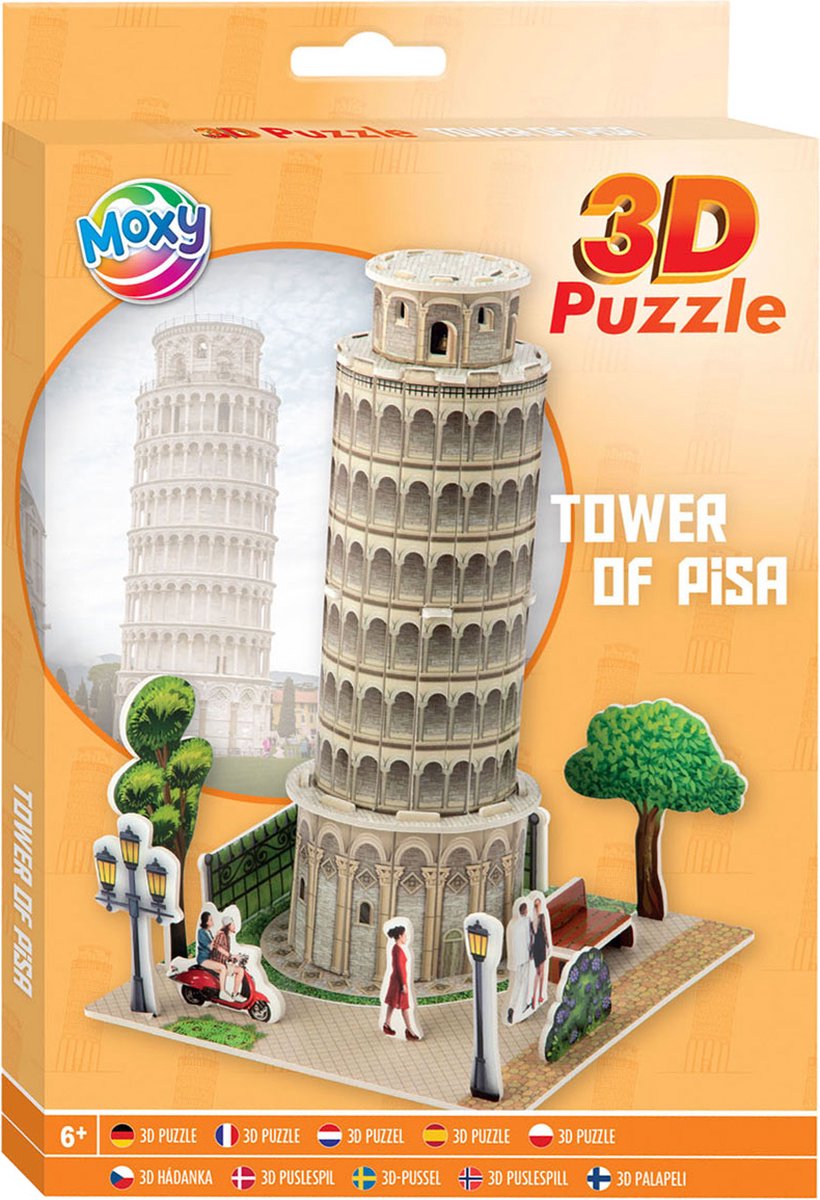 3D Foam Puzzel Toren van Pisa