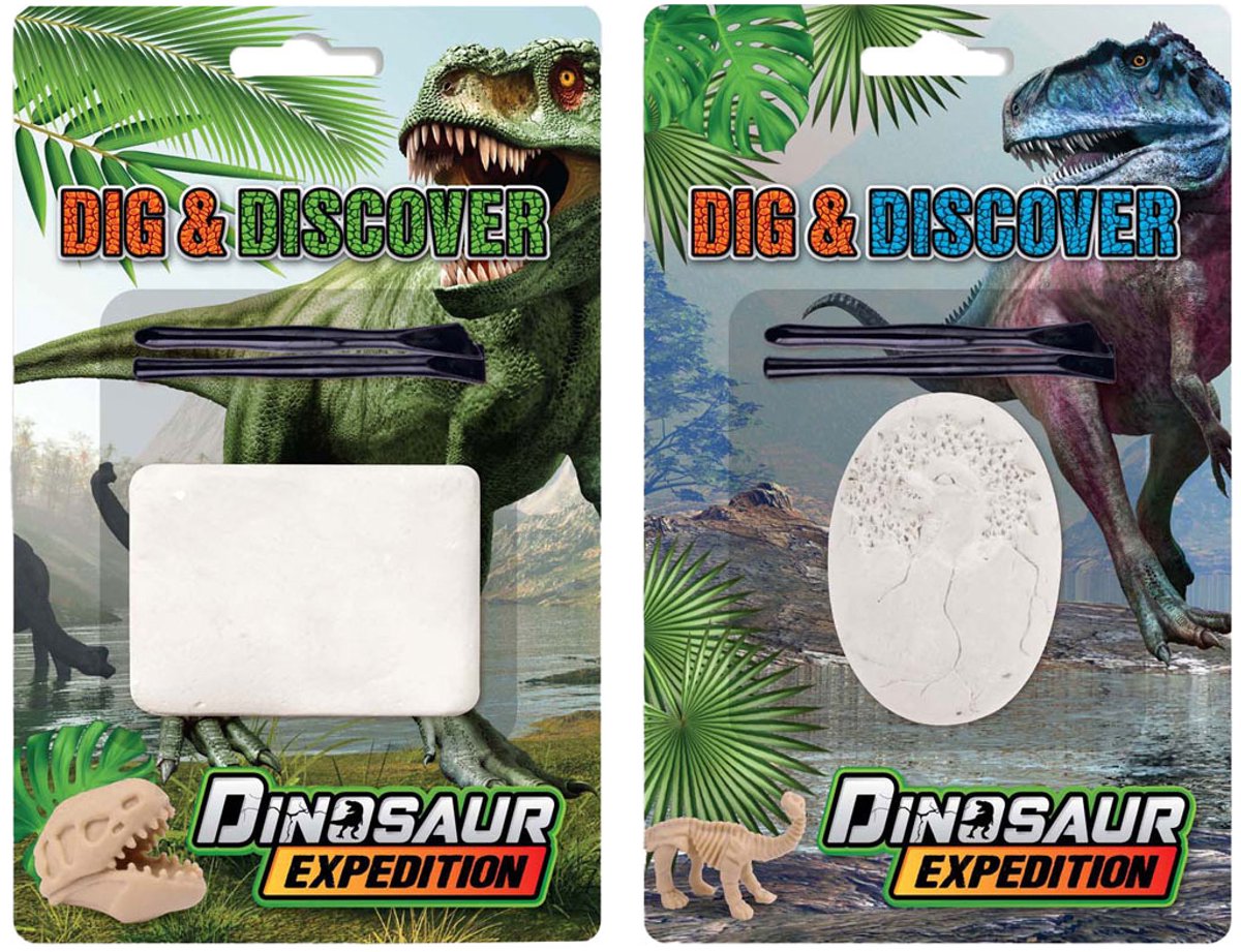 Dinofossielen Opgraven Knutselset