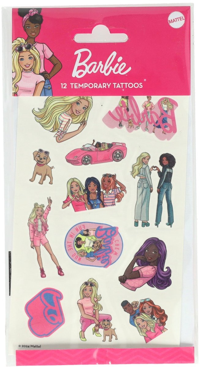 Tattoos Barbie, 12st.