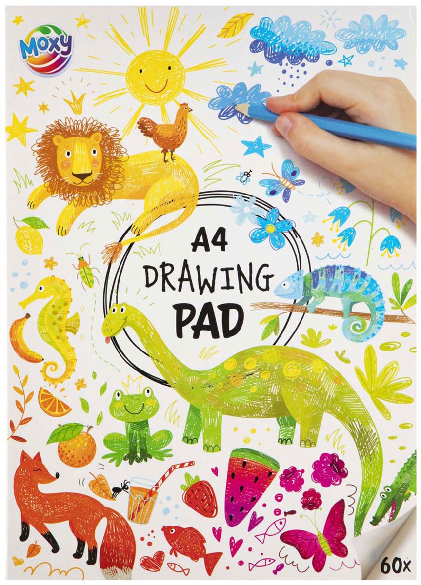 Tekenblok A4 Blanco, 60 Vellen