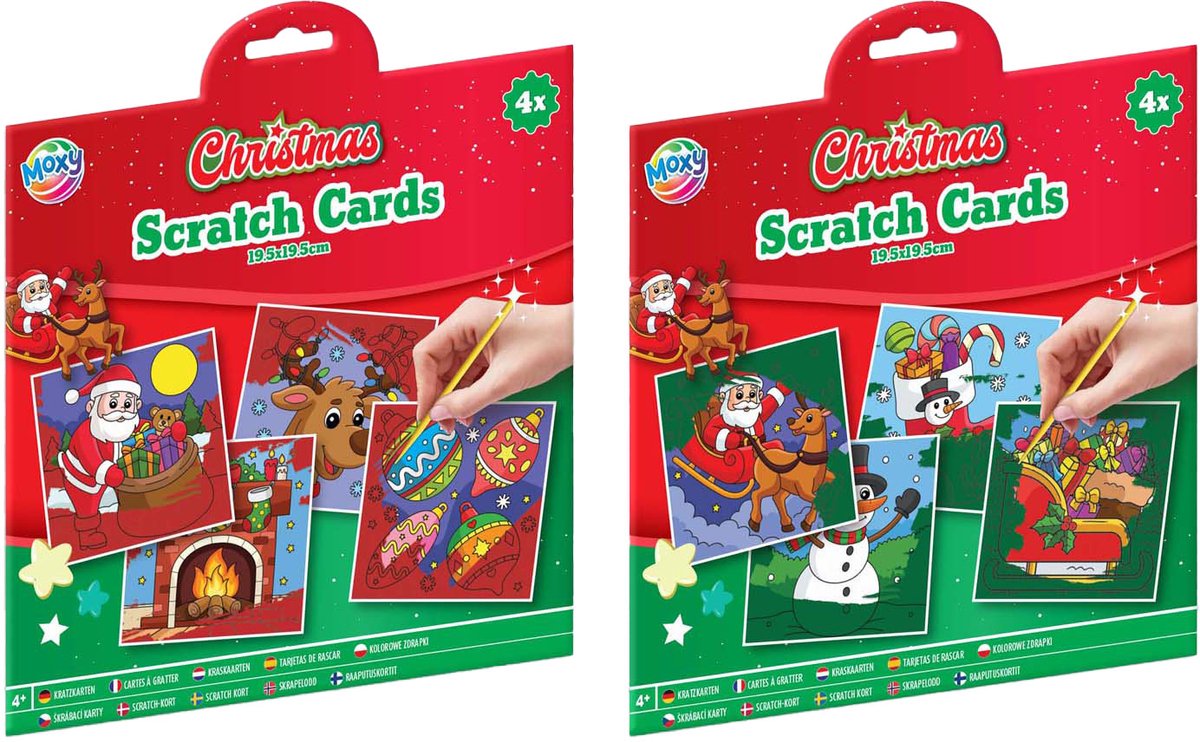 Xmas 4 Scratch Kaarten