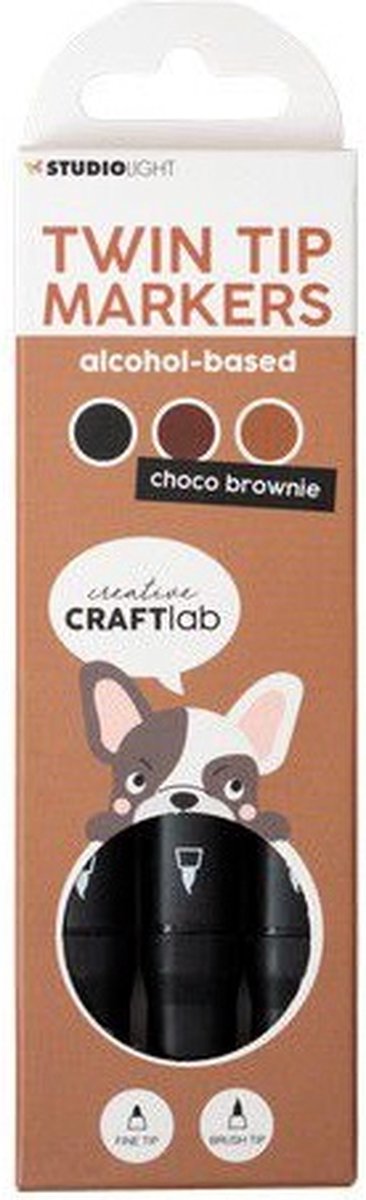 Creative Craftlab • Essentials Alcohol Marker Choco Brownie