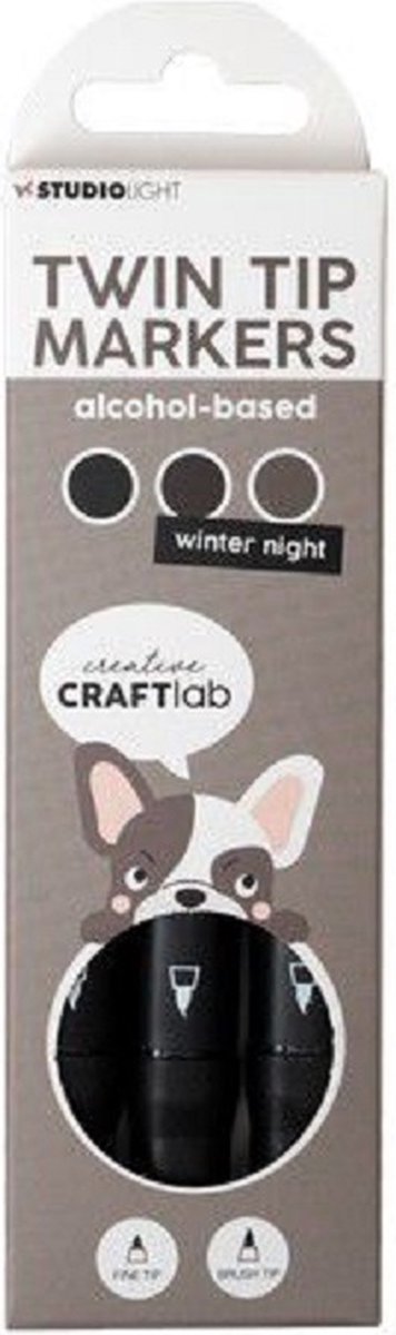 Creative Craftlab • Essentials Alcohol Marker Winter Night