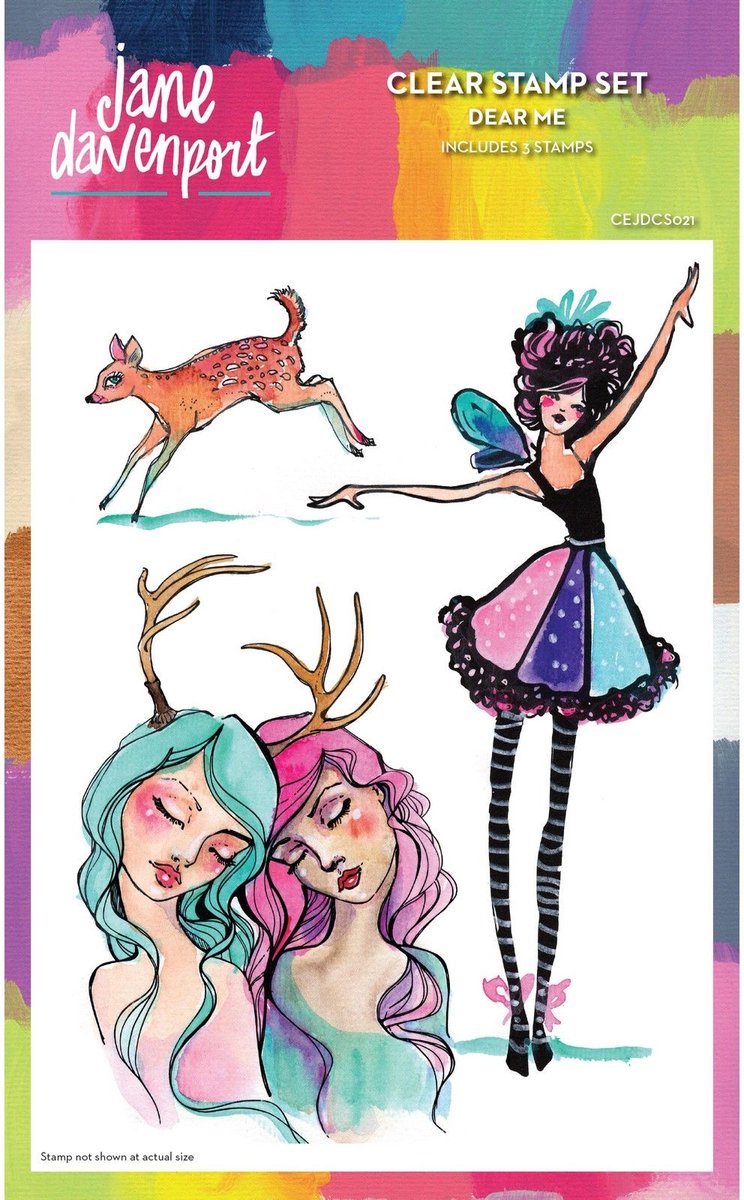 Creative Expressions • Clear Stempels Dear Me