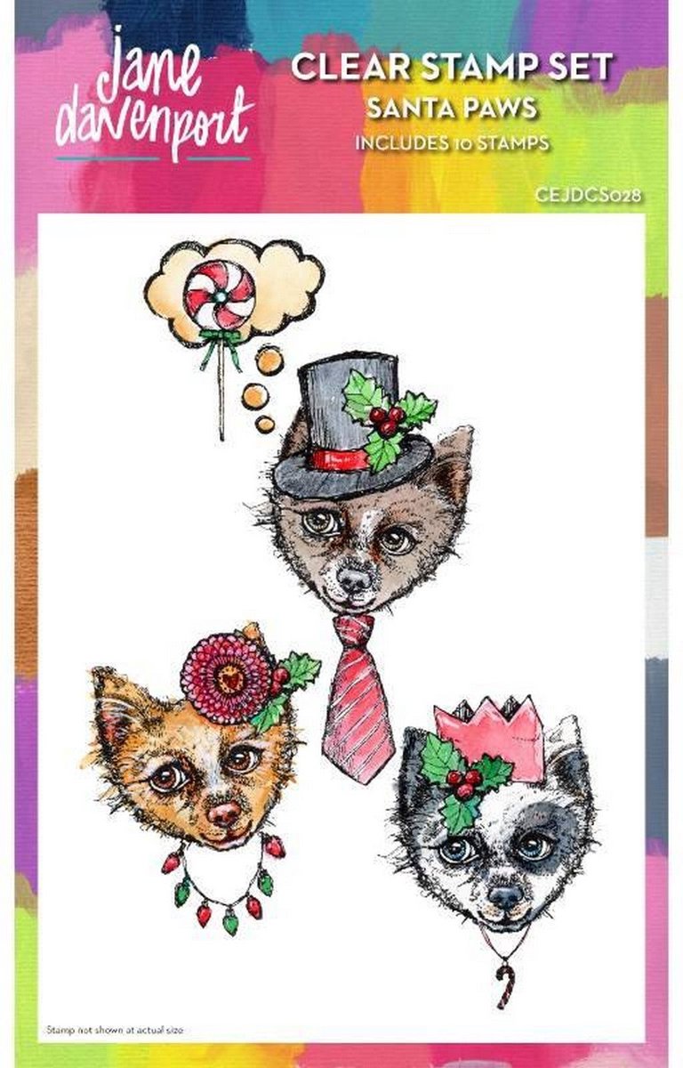 Creative Expressions • Clear Stempels Santa Paws