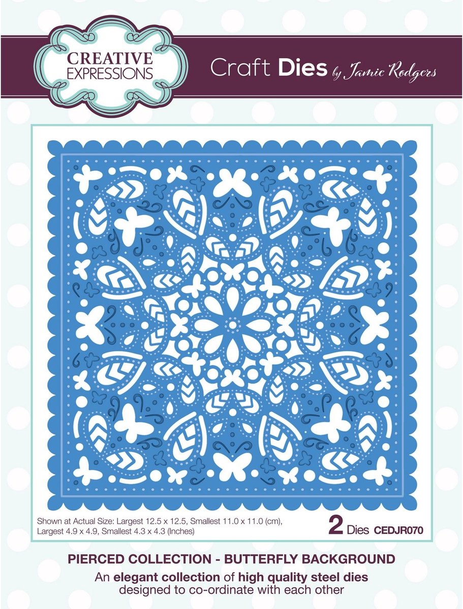 Creative Expressions • Snijmal Butterfly Background