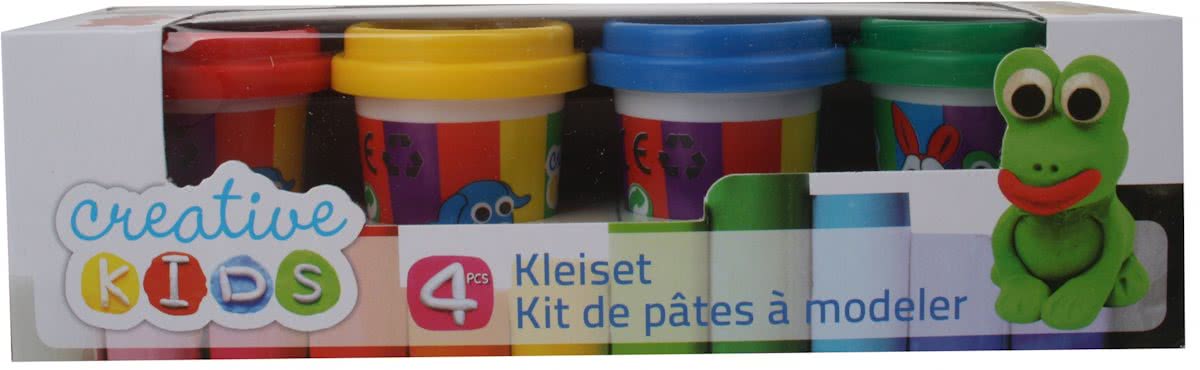Creative Kids Klei Set Basis 4-delig 55 Gram